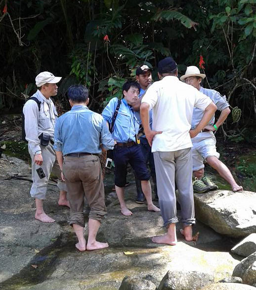 Grupo de JICA en Coyumel