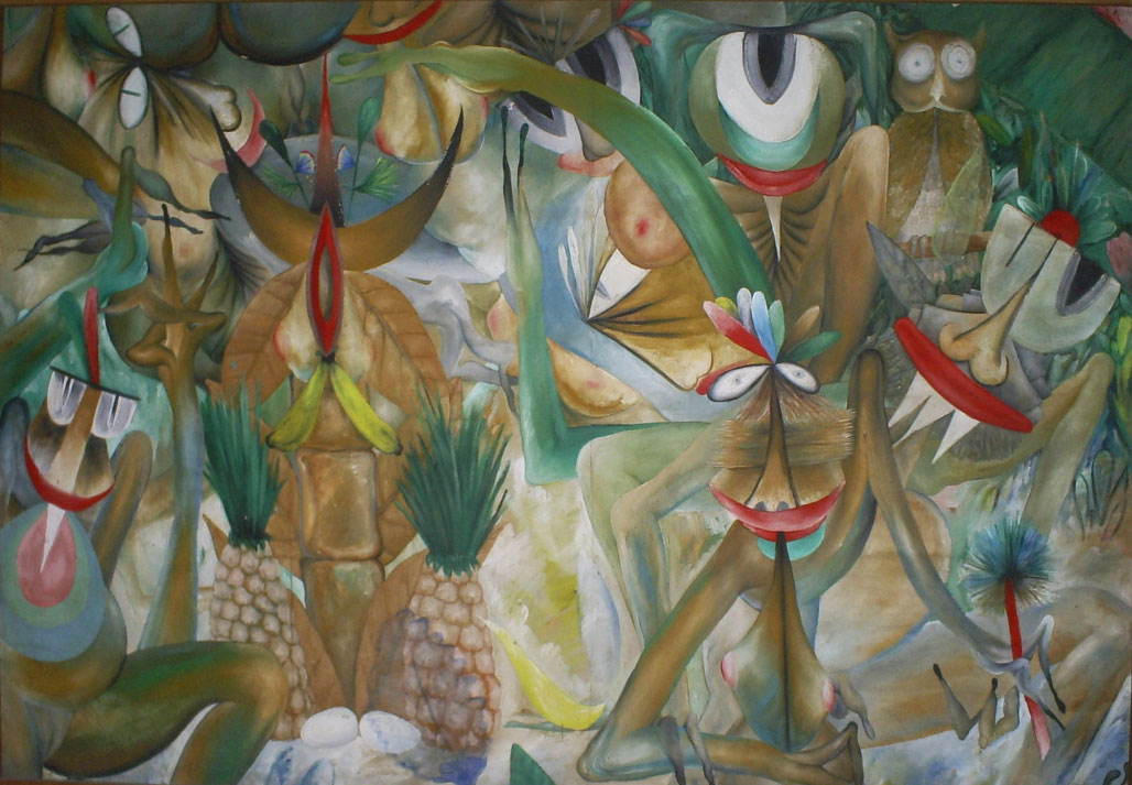 Manuel Couceiro, Untitled / Sin ttulo, oil on canvas, 107 x 152 cm., ca. 1970
