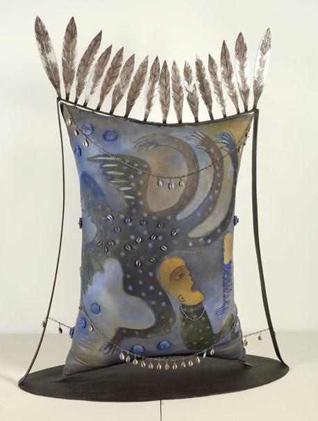 2015-P-014   De la serie Energa para el amor y la bondad, mixta, 93 x 44 x 98 cm