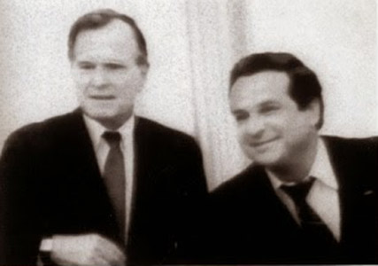Bush and Felix Rodriguez