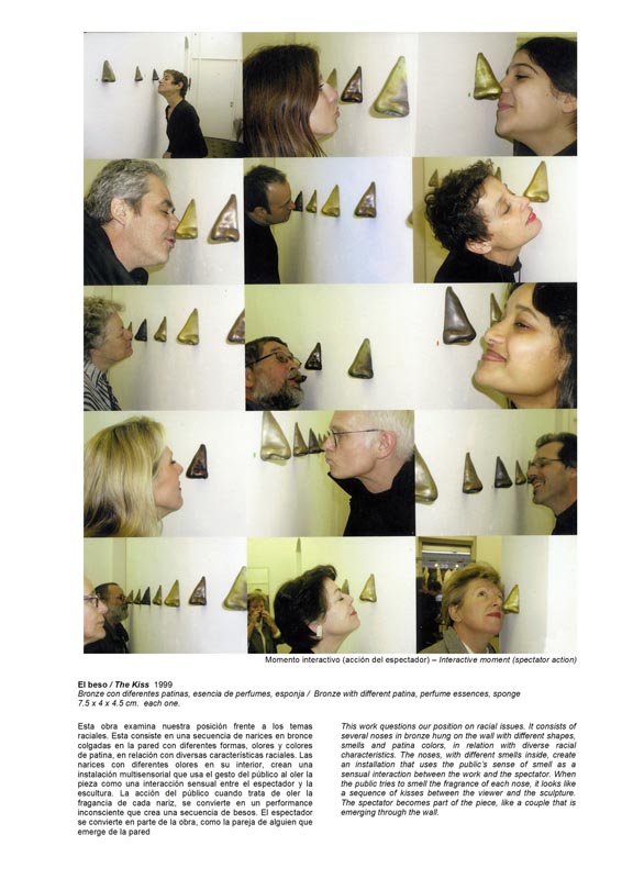 Yoan Capote - The Kiss - Interactive moment